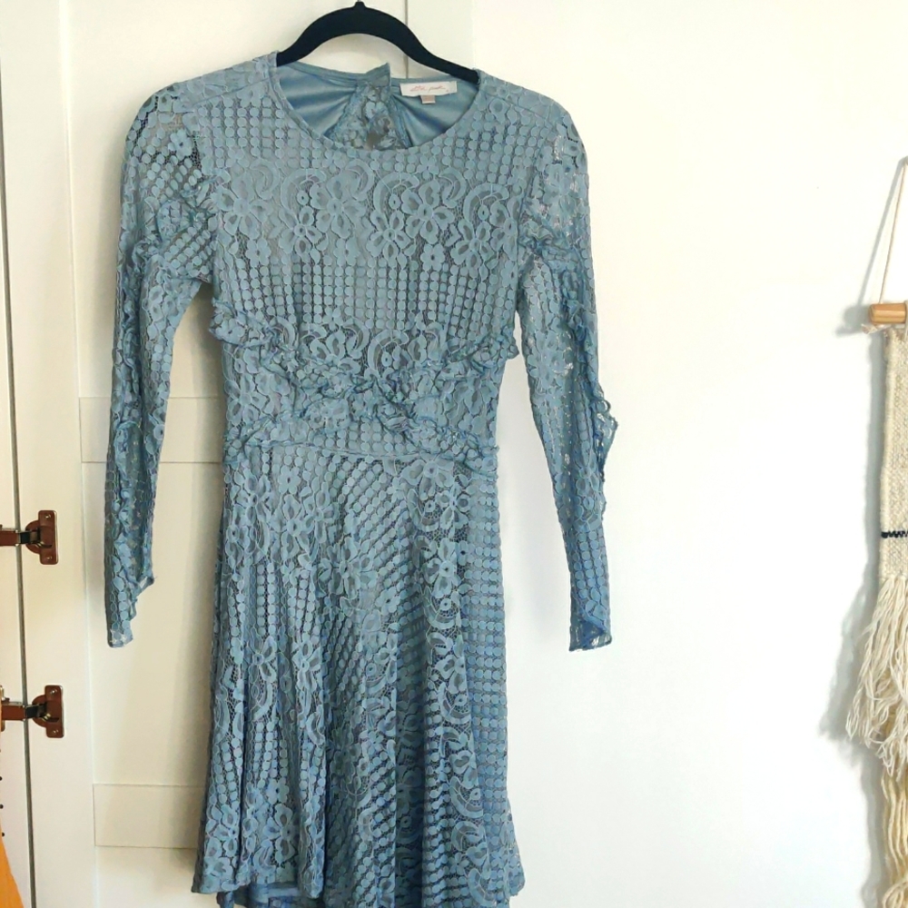 Blue dress